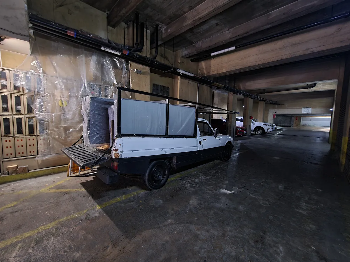 Mudanza en edificio